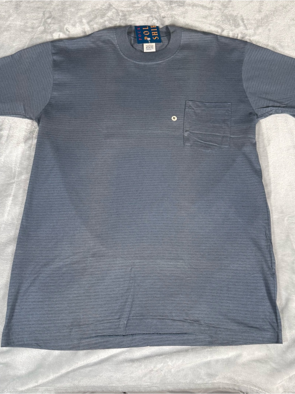 Vintage Towncraft JCPenney Striped T Shirt Mens M Oversized Made In USA 90s